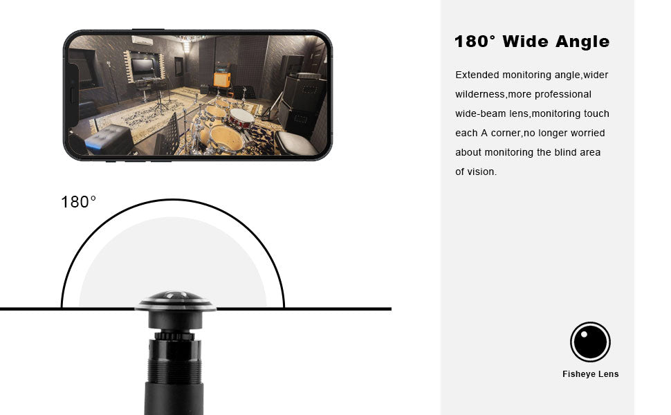 1080P Upgrade Door Eye Viewer Camera WiFi,180° Wide Angle Door Peephole Camera with Motion Detection,2M USB Cable and DC 5V Power Included,Easy to Connect Via Tuya Smart APP