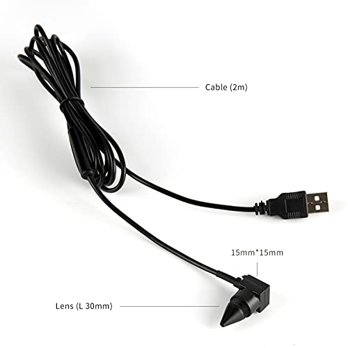 STINYTECH 2.0MP Pin Hole USB 2.0 Hochgeschwindigkeits-CCTV-Kamera, 30 mm langes Brennweitenobjektiv, max. 90 m Entfernung, HD 1080, Sicherheits-Mini-Überwachungskamera 